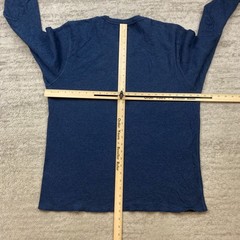 Duofold Shirt Extra Large Blue Wool Two Layer Prep Base Hike Merino Outdoors Men