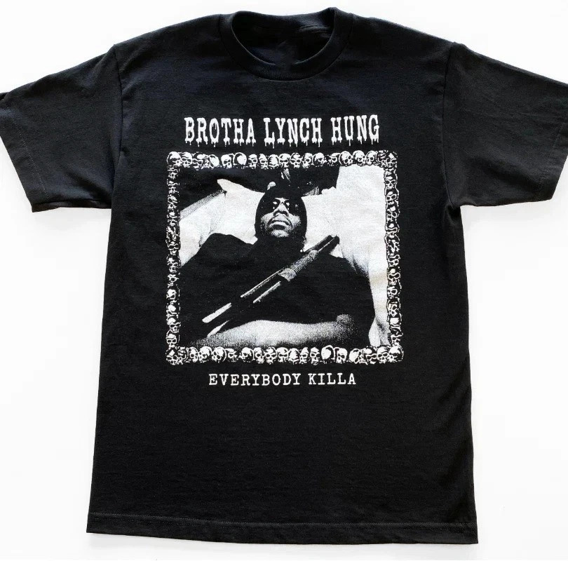 Brotha Lynch Hung Everybody Killa Cotton T Shirt Full Size S-5XL AL1152