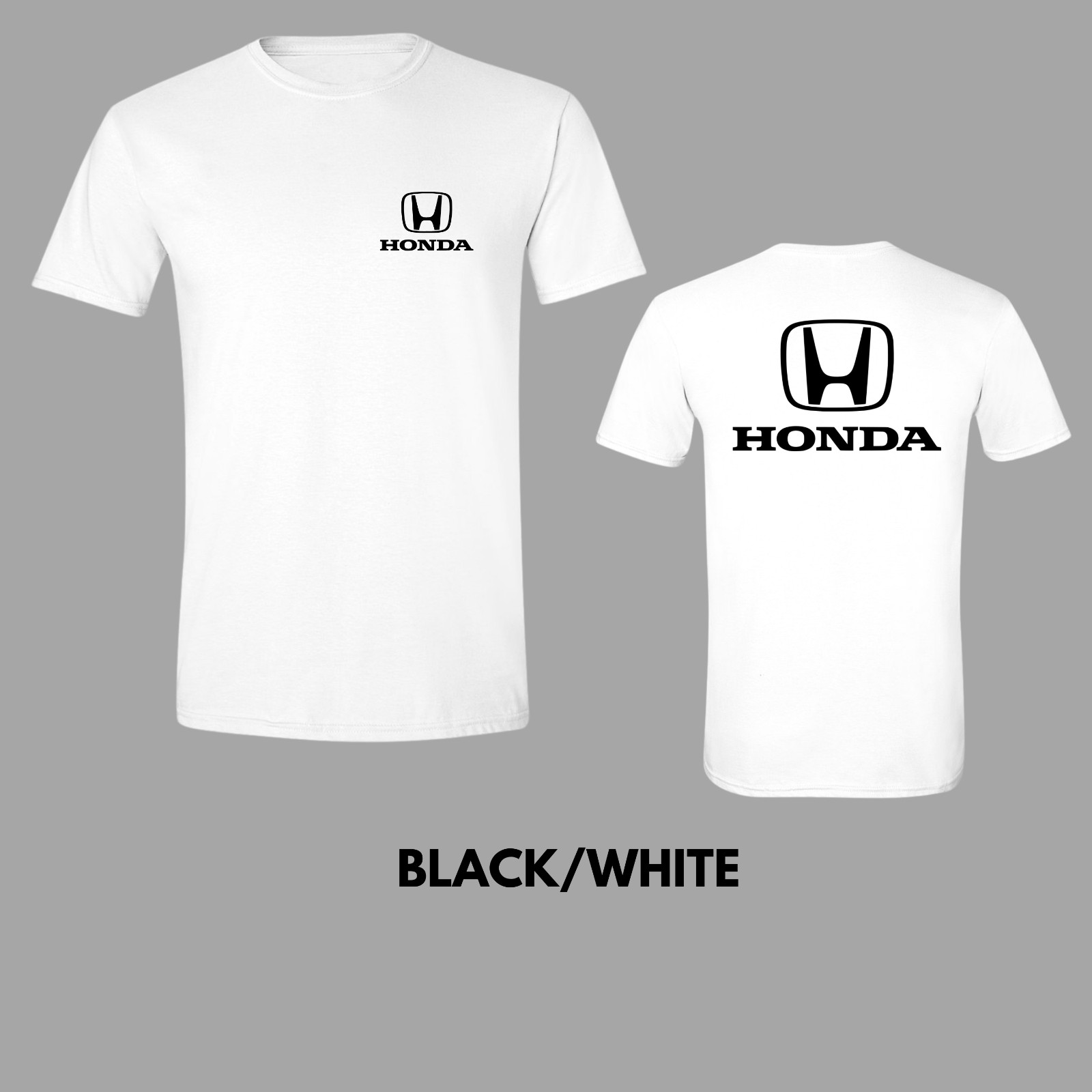 Honda Classic 2 Sided T-Shirt FREE DECALS Accord Civic Prelude Odyssey Pilot CRV gallery