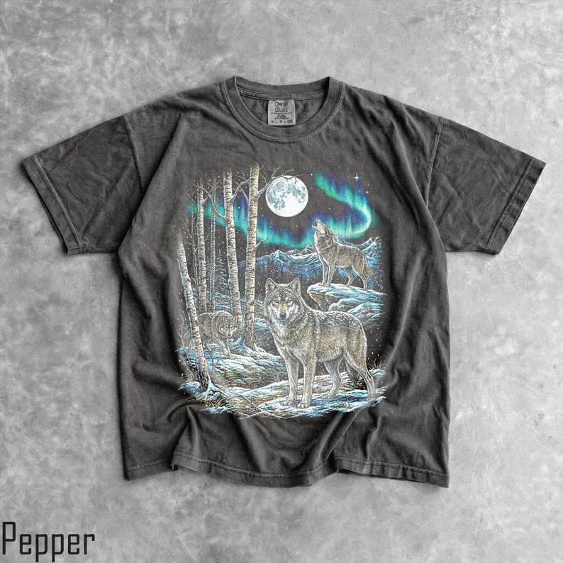 Wolf Pack Comfort Tee Men Womens Unisex