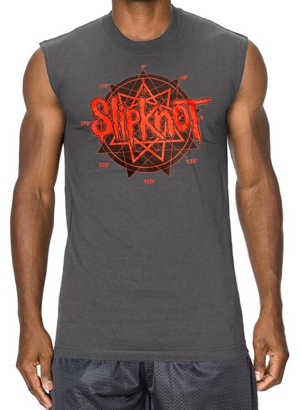Slipknot 360 Degree Pentagram Men's Muscle Shirt (Multiple Variations) gallery