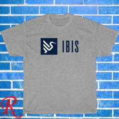 New Ibis Bikes Logo Black/Grey/Navy/White Size S-5XL Unisex T-Shirt