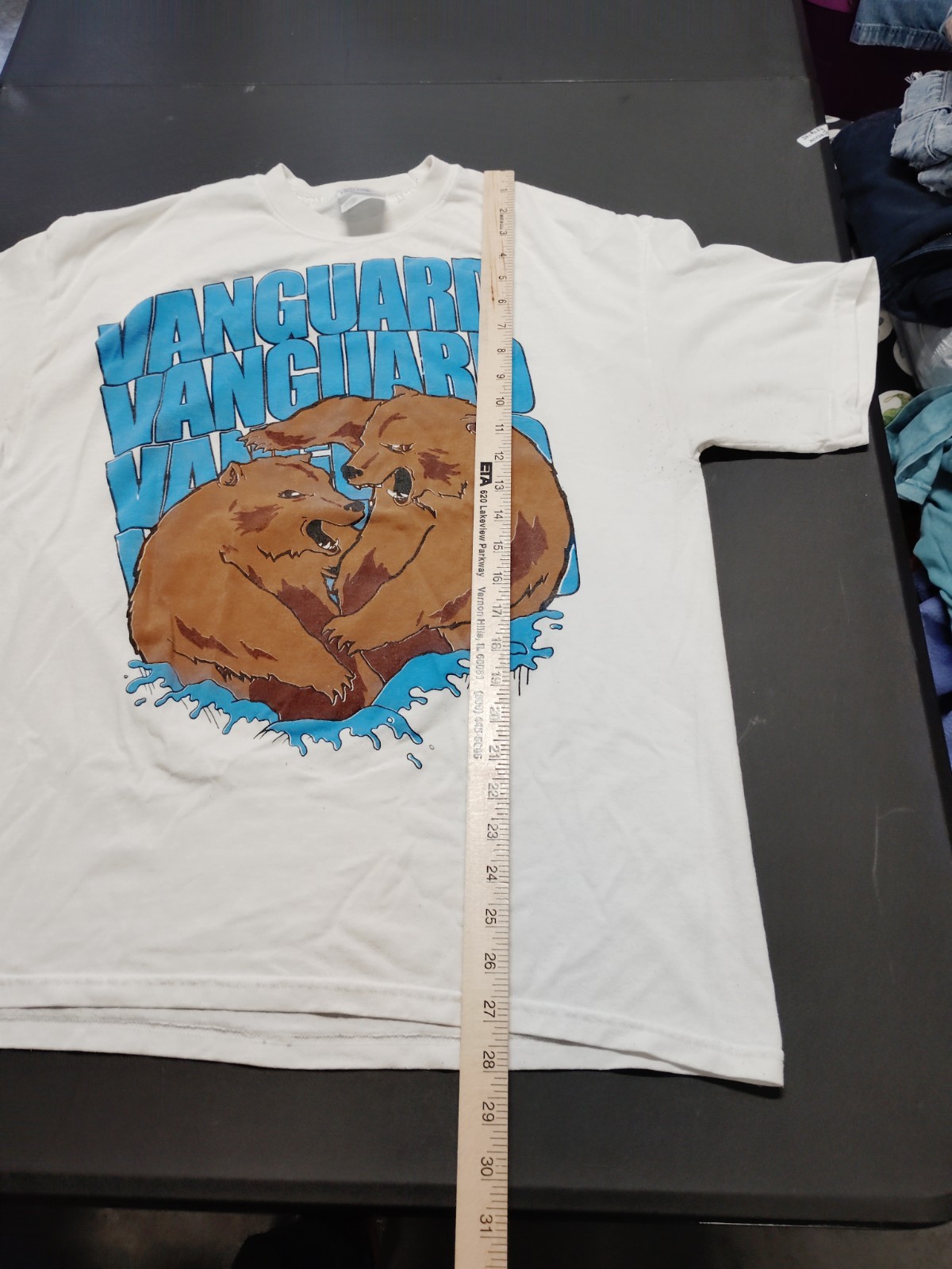 Vanguard Fighting Bears Graphic Tee Hanes Large Fair A10ed gallery