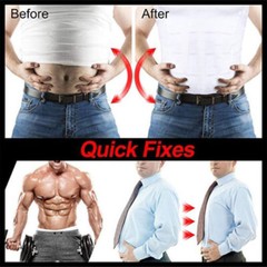 COMFREE Men Tee-shirts Tee shirts Slimming Shirts Shaper Abdomen T-Shirts Tops