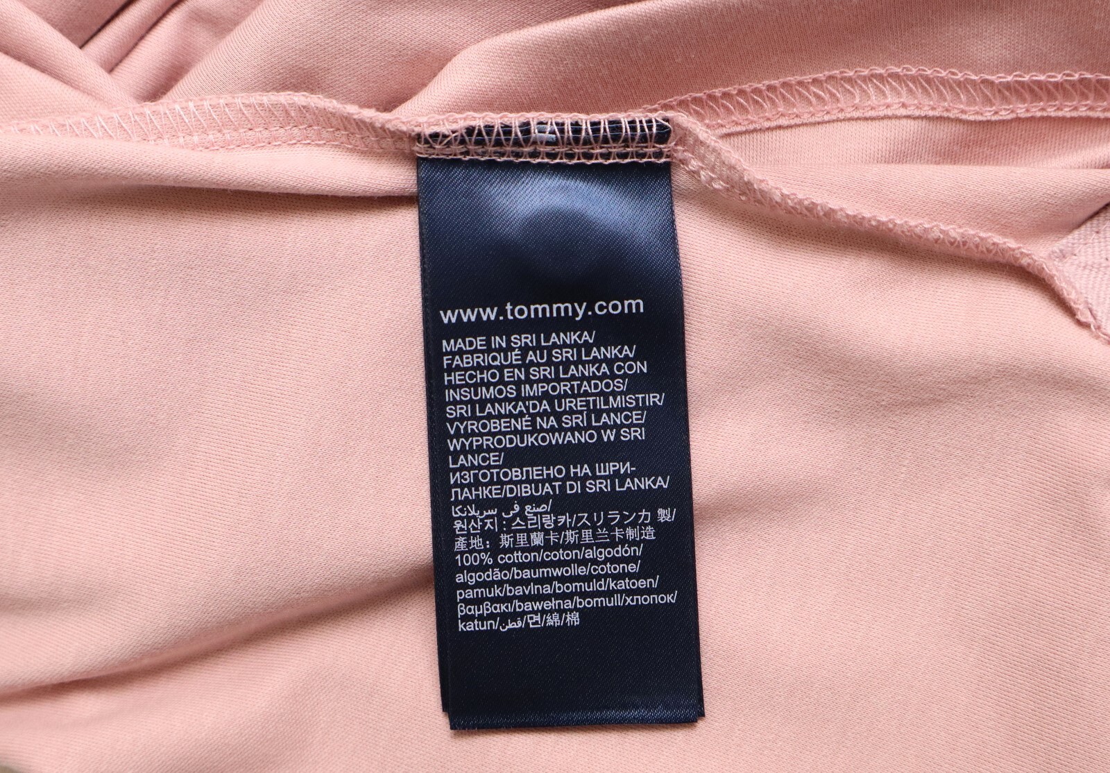 Tommy Hilfiger Tailored T-Shirt Men's Small Short Sleeve Jersey Pink gallery
