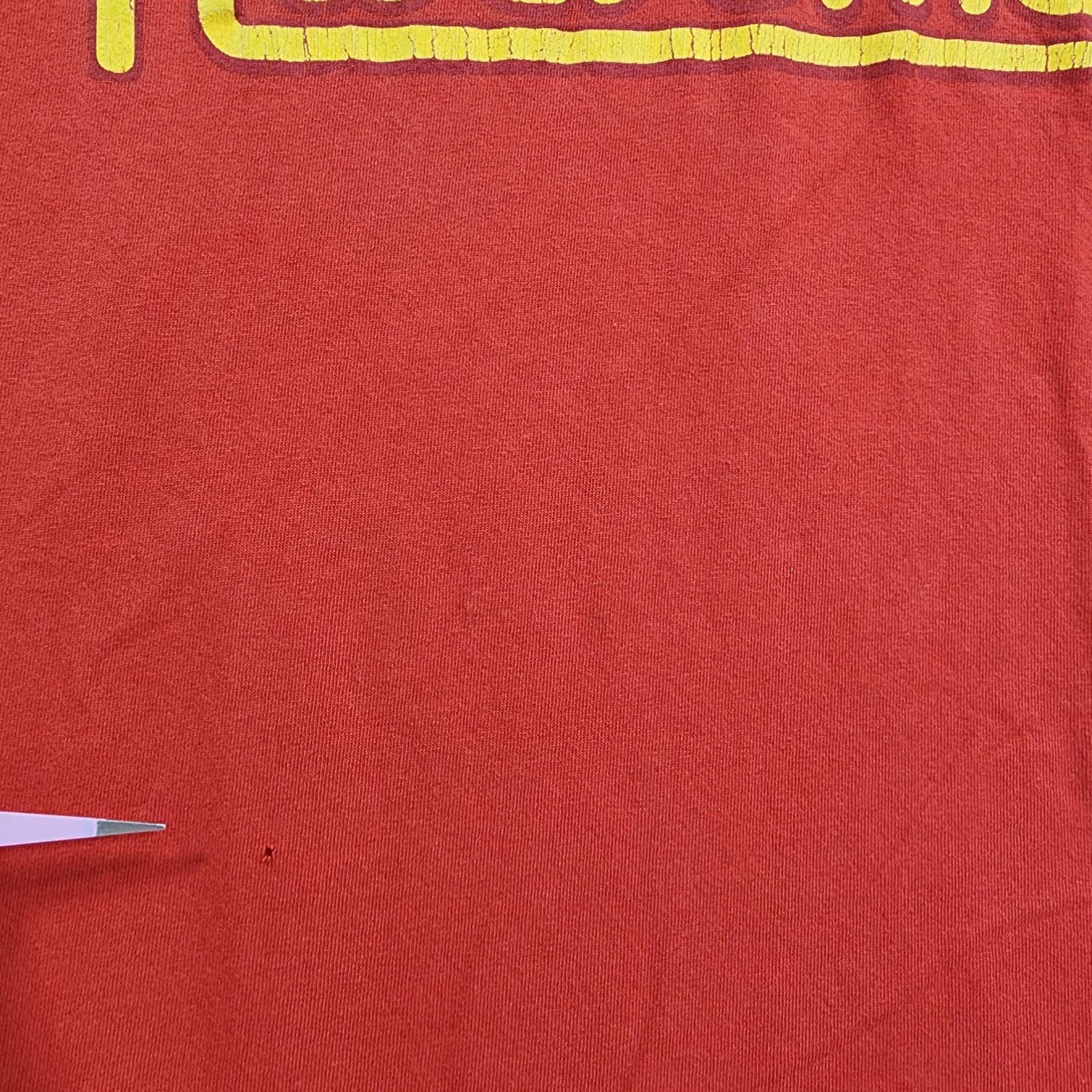 Vintage Delta Pro Weight Tee Mens M Red Proud To Be Awesome Graphic Funny Casual gallery