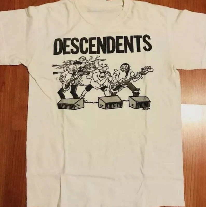 Descendents band t-shirt, punk rock band shirt, natural color, new shirt FN981 gallery