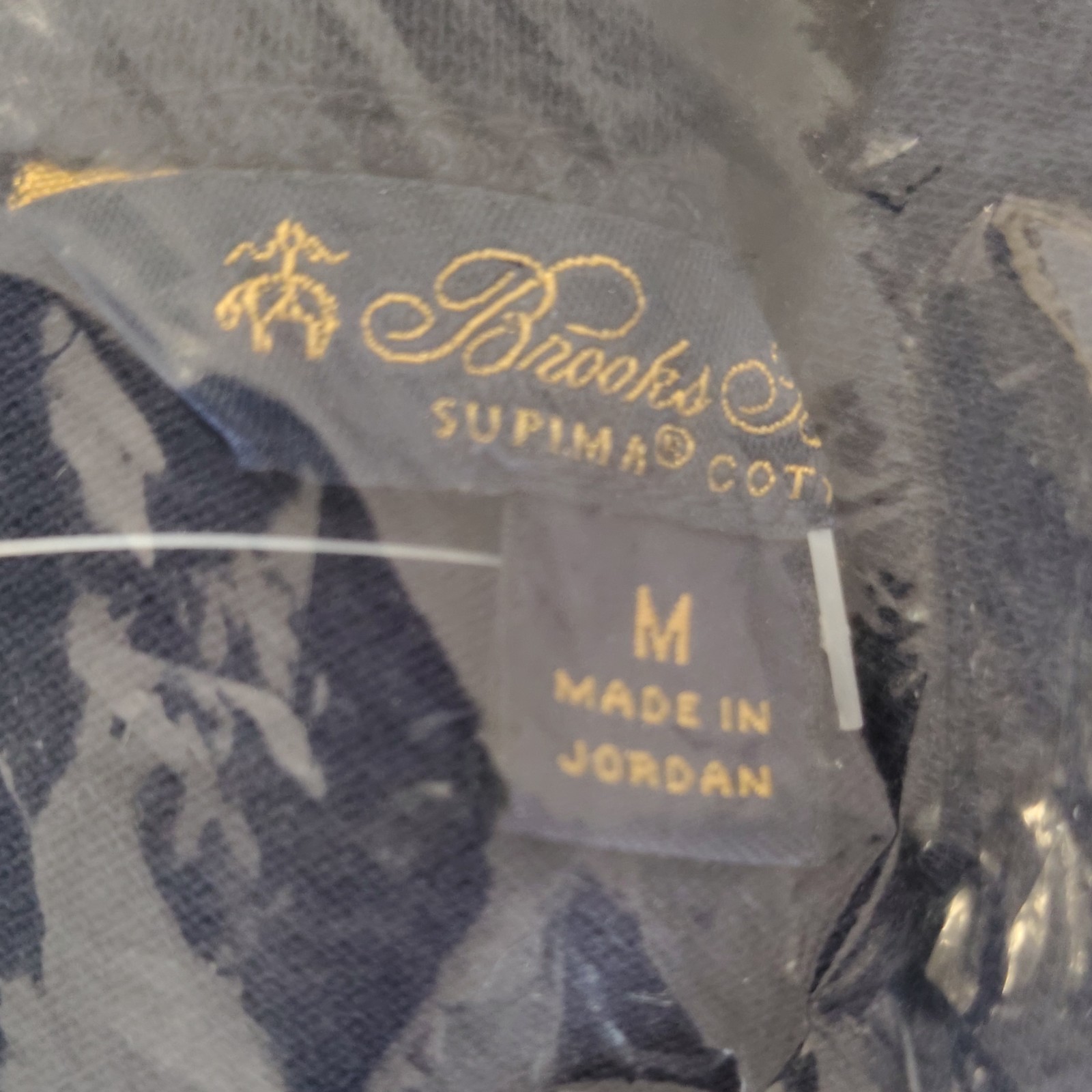 Brooks Brothers Blue Supima Cotton Jersey Logo T-Shirt Men’s Size M Solid gallery