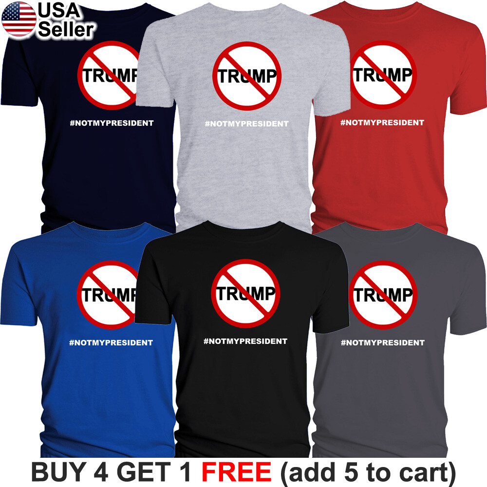 Anti Donald Trump Impeach T-Shirt Not My President USA Policital Democrat US gallery