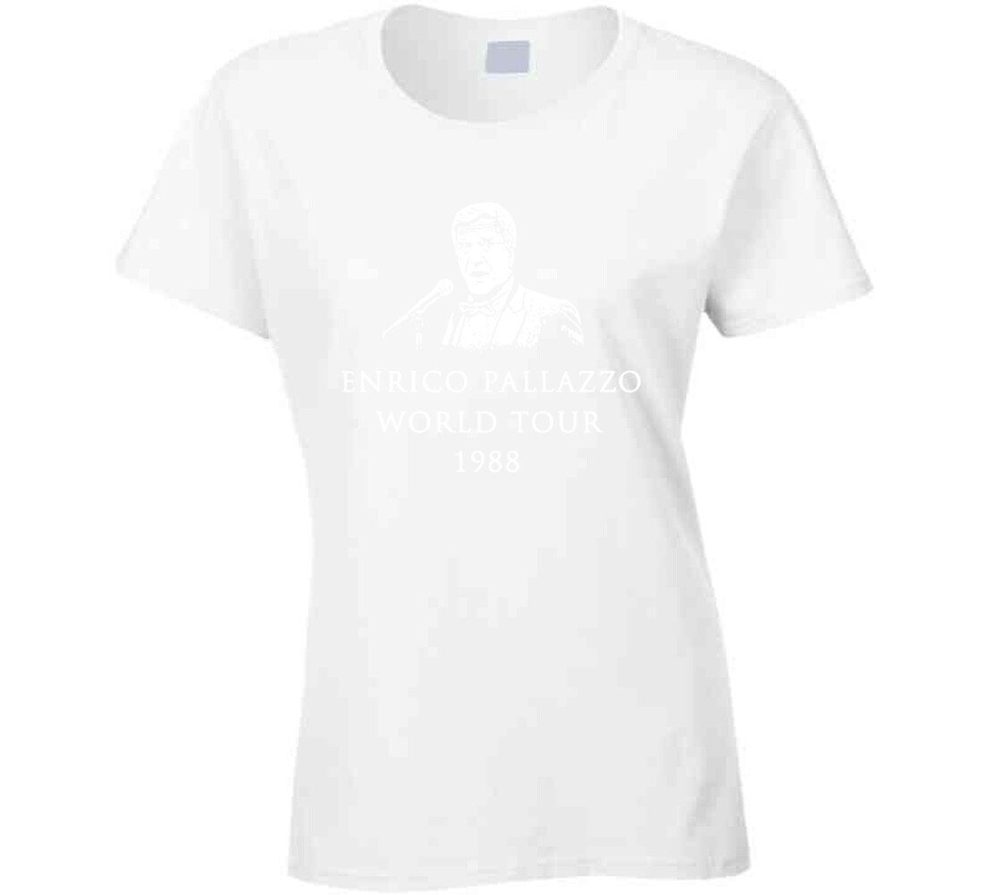 Enrico Palazzo World Tour 1988 Naked Gun Movie T Shirt gallery