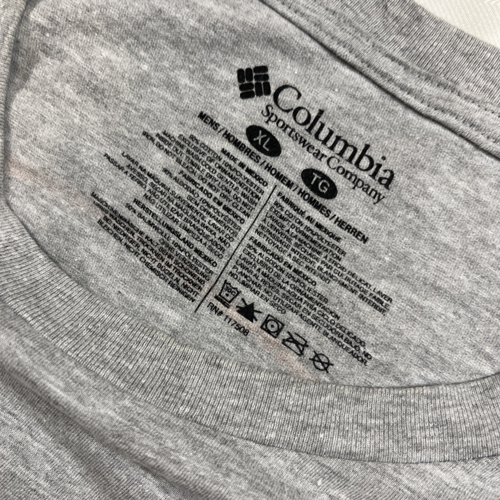 Columbia Greater Outdoor Gear Jeep Graphic T-shirt Men XL Grey Short Sleeve gallery