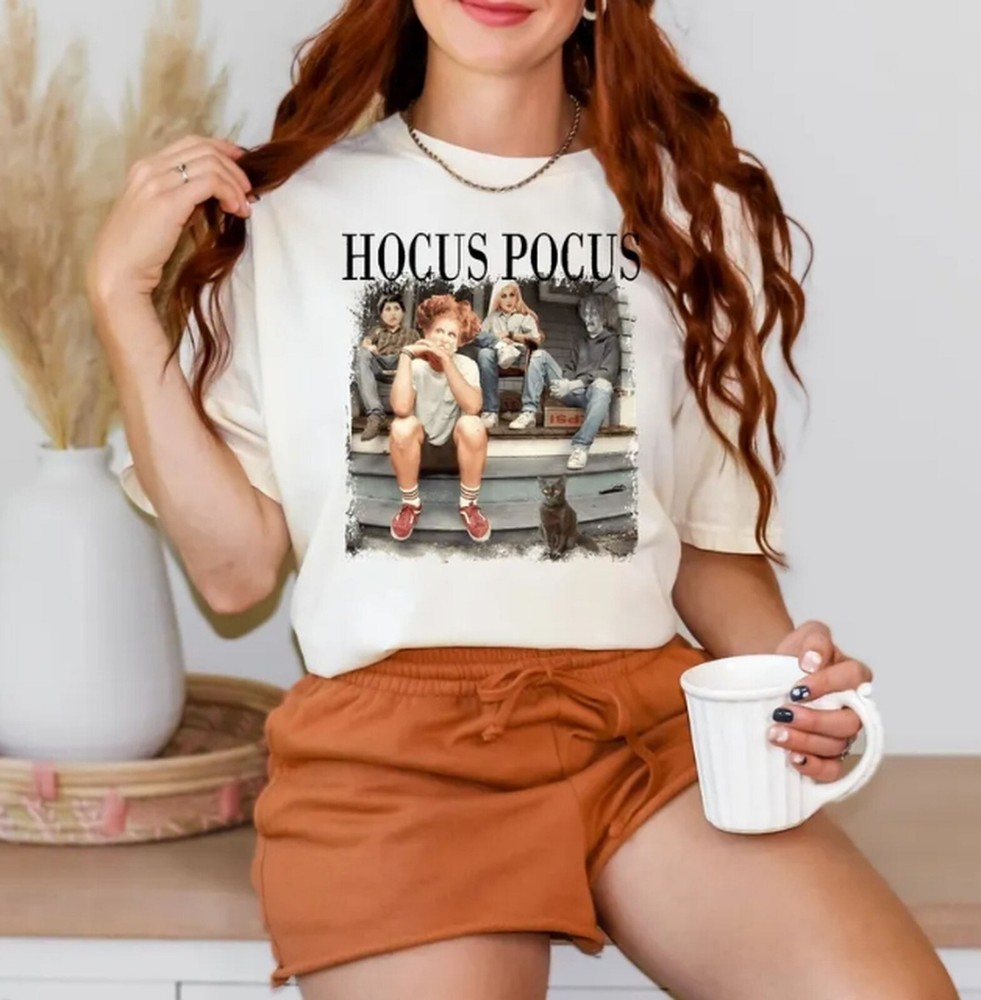 Hocus Pocus Bad Witches Halloween Movie Character T-Shirt, Spooky Season Shirt