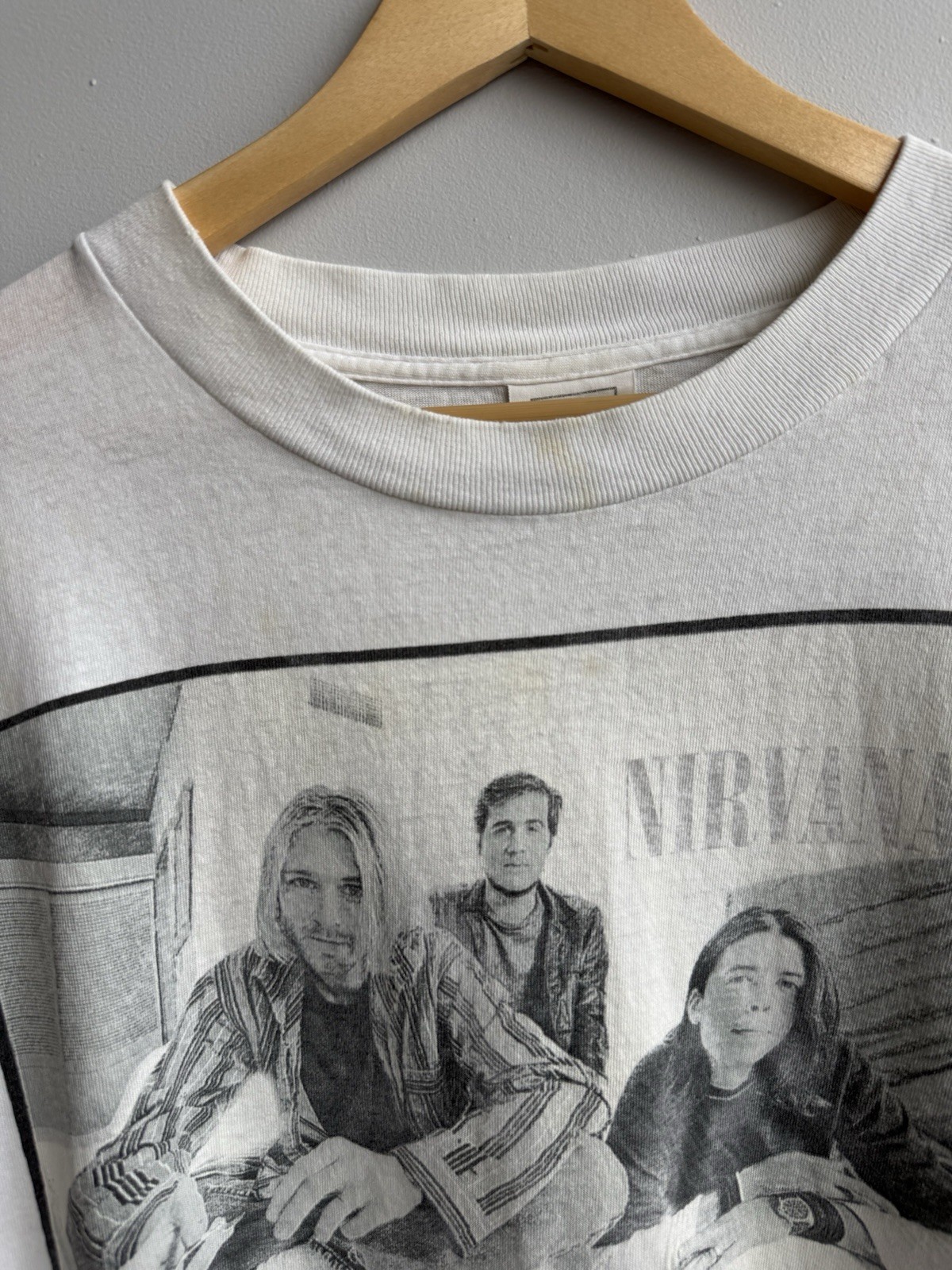 Original Vintage 1996 Nirvana Kurt Cobain Licensed Shirt gallery