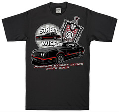 Streetwise Monte Graphic T-Shirt Black M-L-XL-2XL-3XL-4XL-5XL