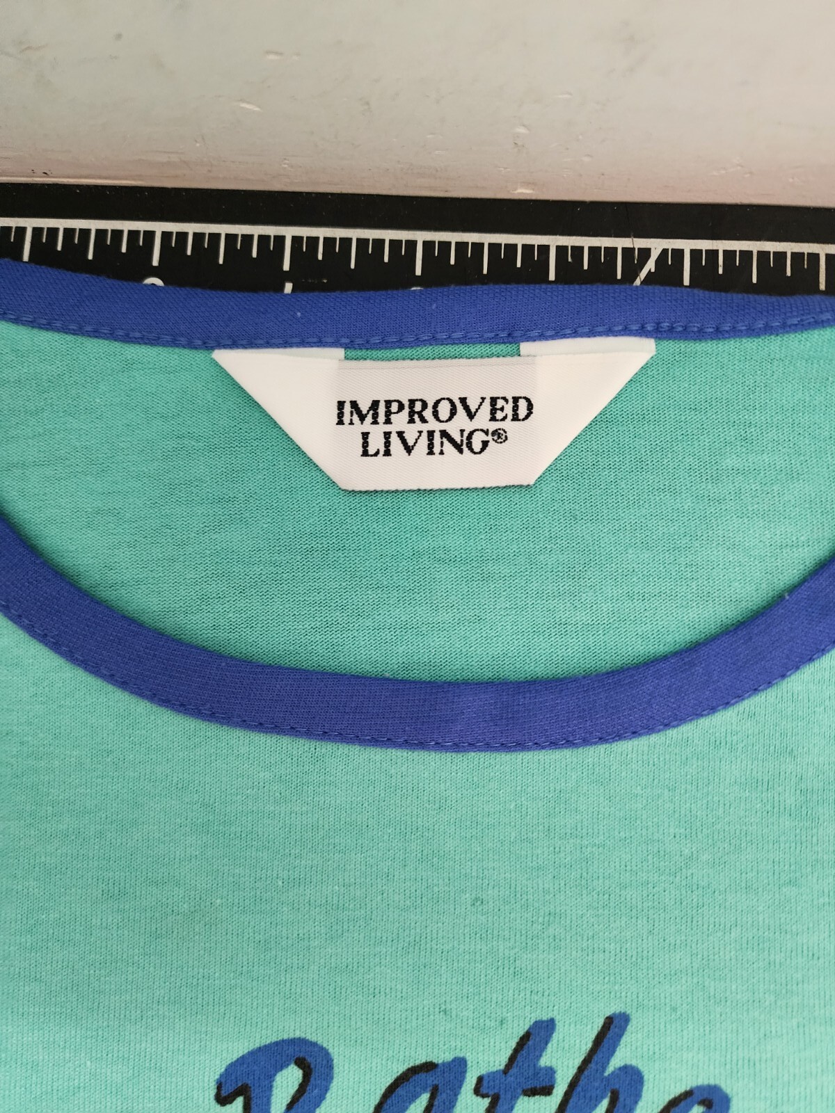 VTG IMPROVED LIVING Women's SIZE 3XL T-SHIRT XXXL Teal "I'd Rather Be Gardening" gallery