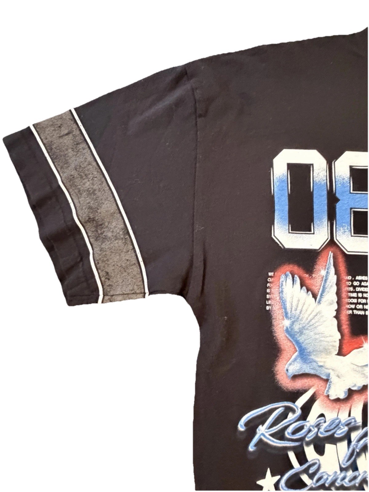 Civil Regime Dove Logo Graphic Black Men's M T-Shirt Crew Neck Short Sleeve gallery