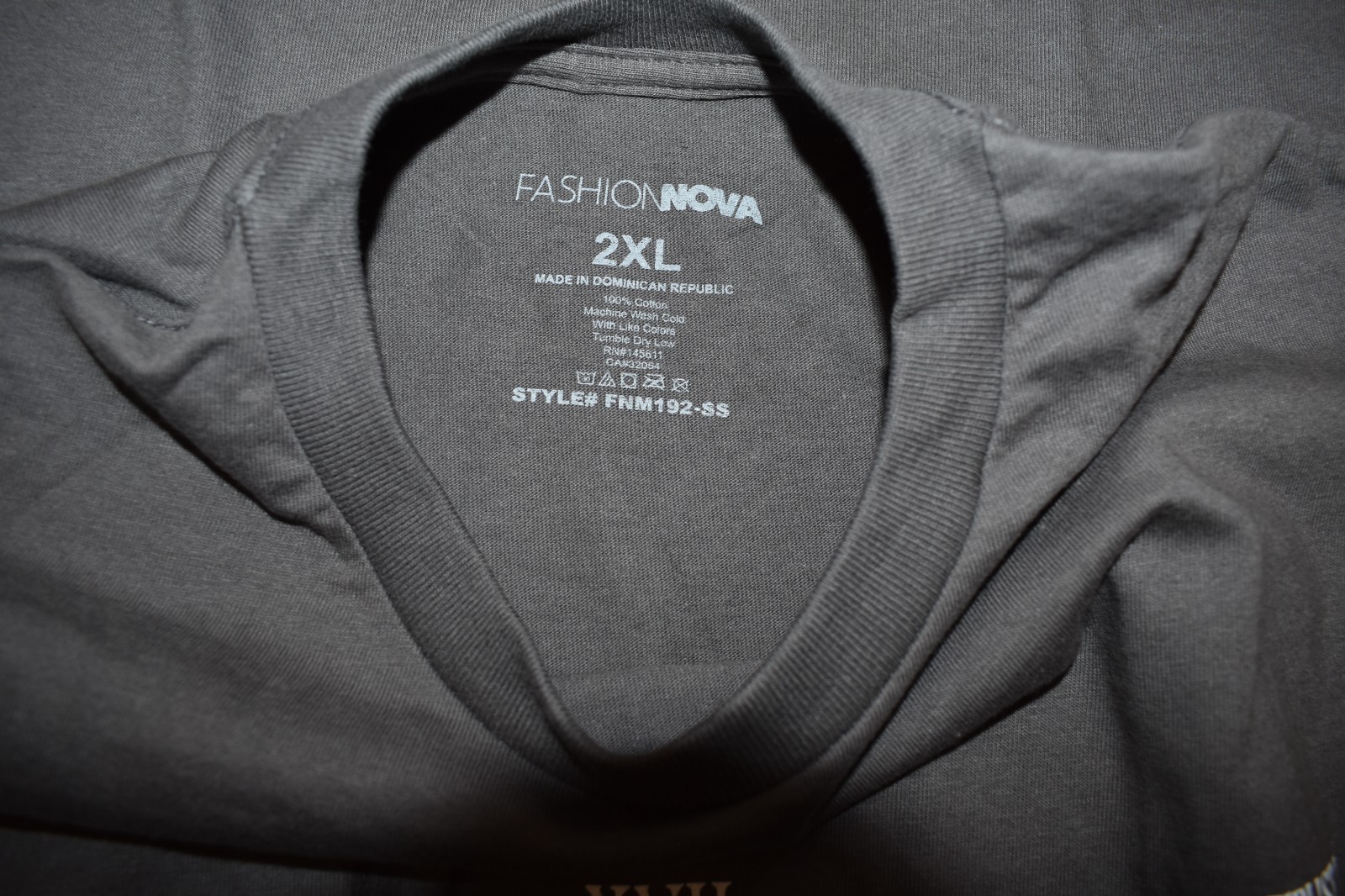 Fashion Nova Mens Positive Mindset Progression Charcoal Shirt New S-3XL gallery