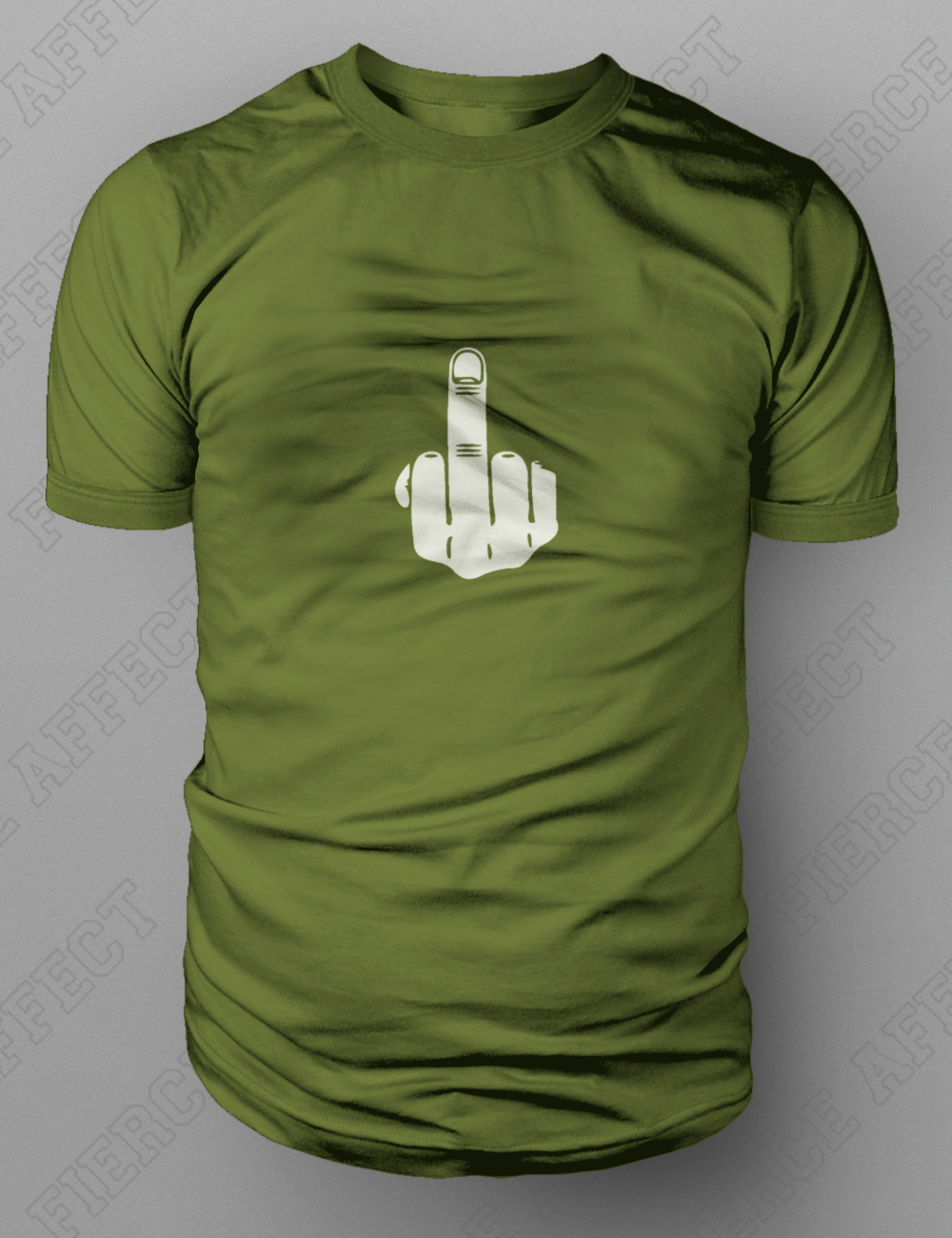 "The Finger" Rude Funny Obscene Offensive Anarchy Middle Up Yours T-shirt S-XXL gallery