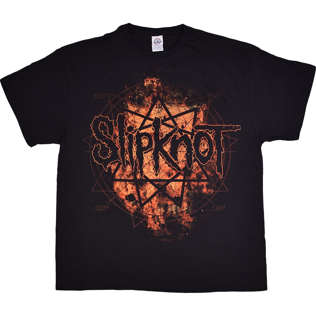 Slipknot Radio Fire Black T-Shirt Liquid Blue gallery