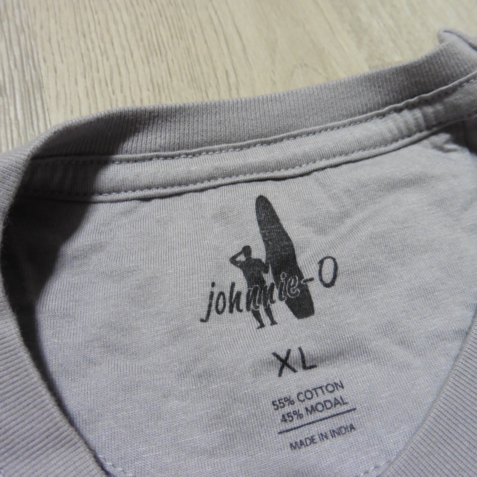 JOHNNIE O Mens XL T SHIRT RIDE OUT STEEL GREY SHORT SLEEVE GOLF TEE SURFER gallery