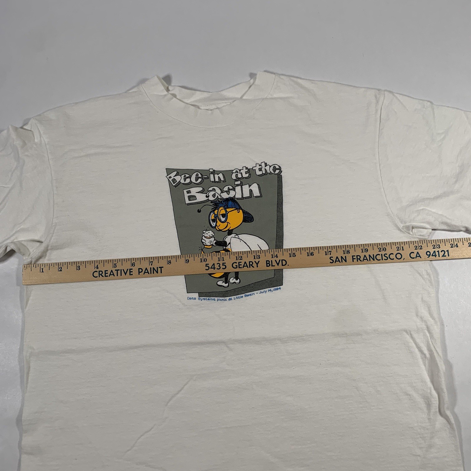 VTG 90s HP Hewlett-Packard Bee Basin T-Shirt Mens XL X-Large Computer Tech gallery