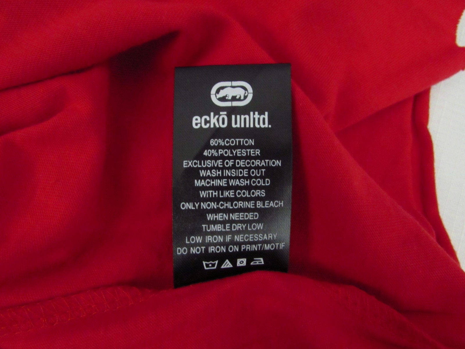 Ecko Unltd Shirt Adult Size XL Red Tank Top Graphic Outdoor Sports Men's NWT. gallery