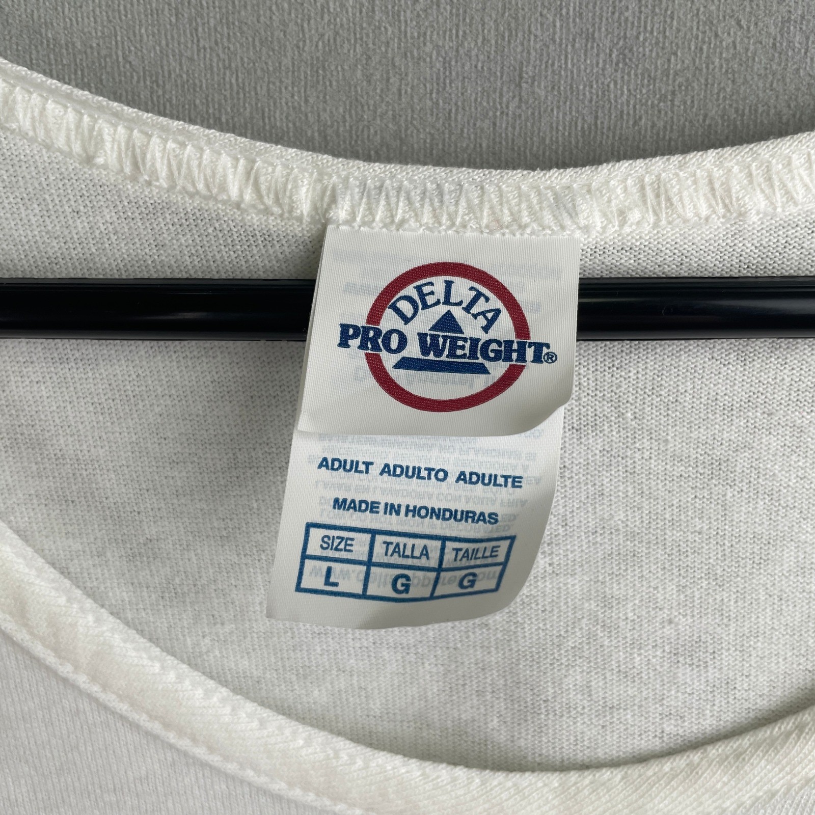 Delta Pro Weight No Problemo Custom Graphic Tank Top White Men L Cotton Summer gallery