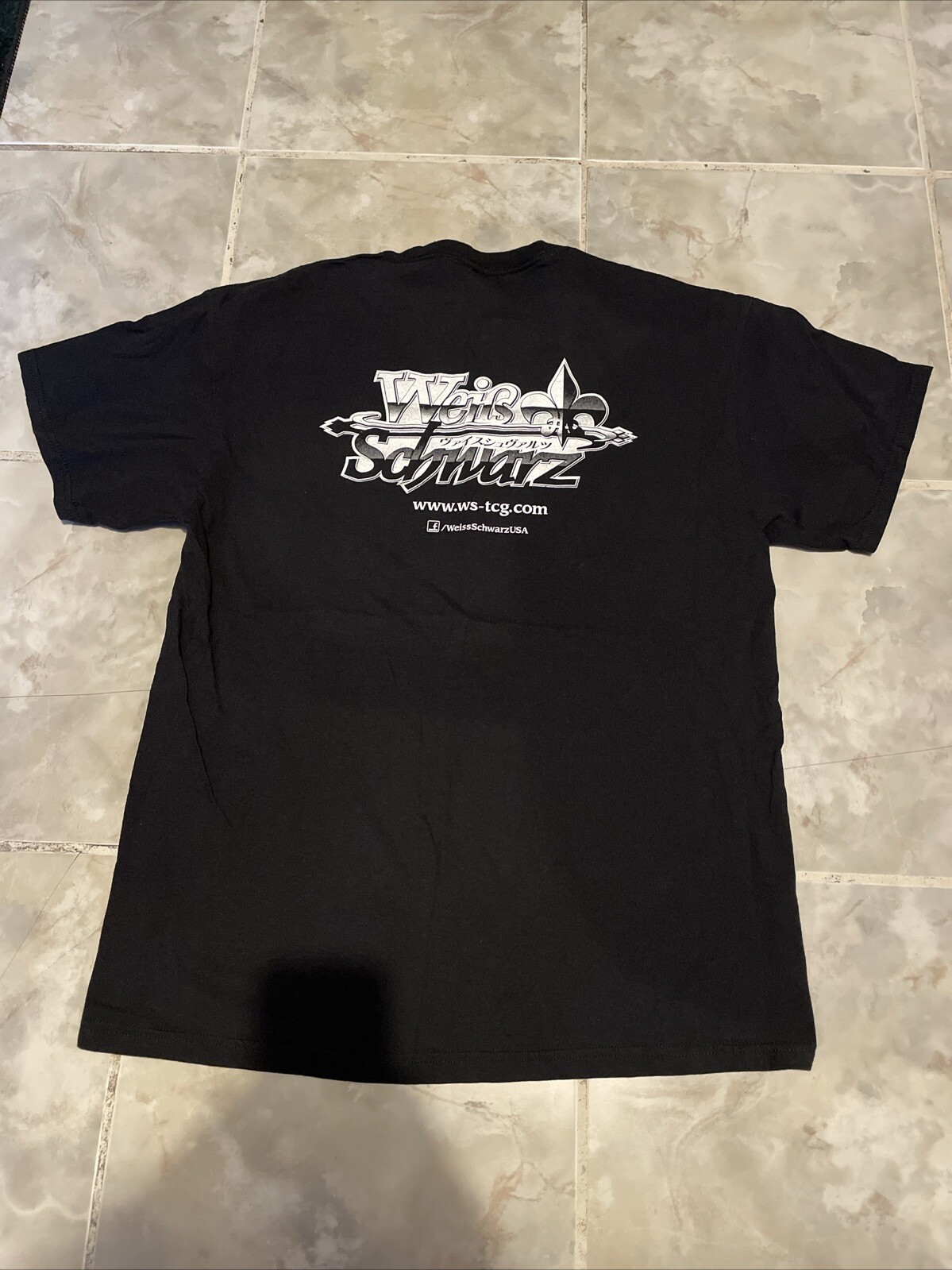 Weis Schwarz Bushiroad Japanese TCG Employee Promo T-Shirt SZ L Extremely Rare gallery