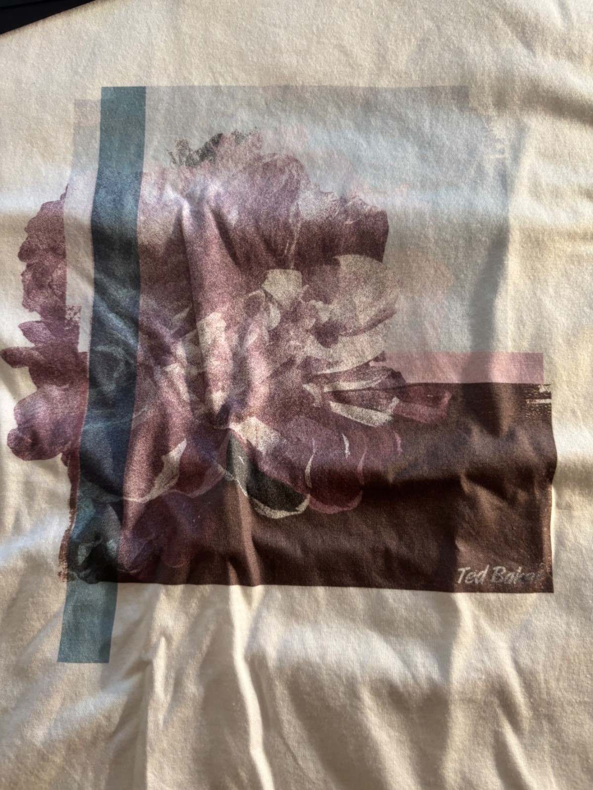 Ted Baker brand graphic t shirt Mint new w tags $85 Studio wardrobe sale