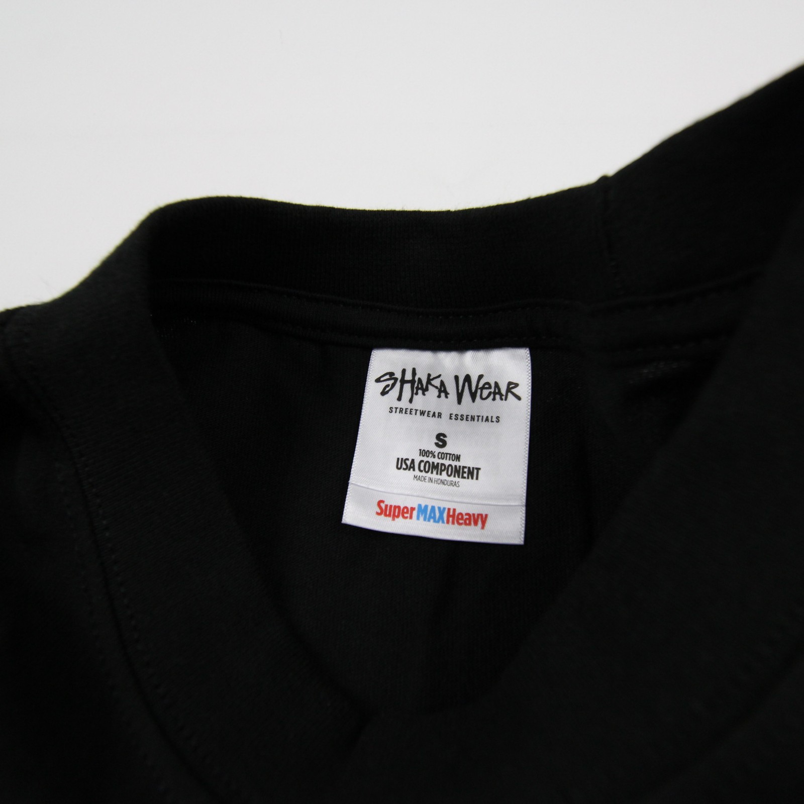 Shaka Wear Short Sleeve Shirt Men's Black New without Tags L gallery