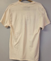 Men’s Large Anheuser Busch Beer Budweiser Short Sleeve T-Shirt Brew City Cream
