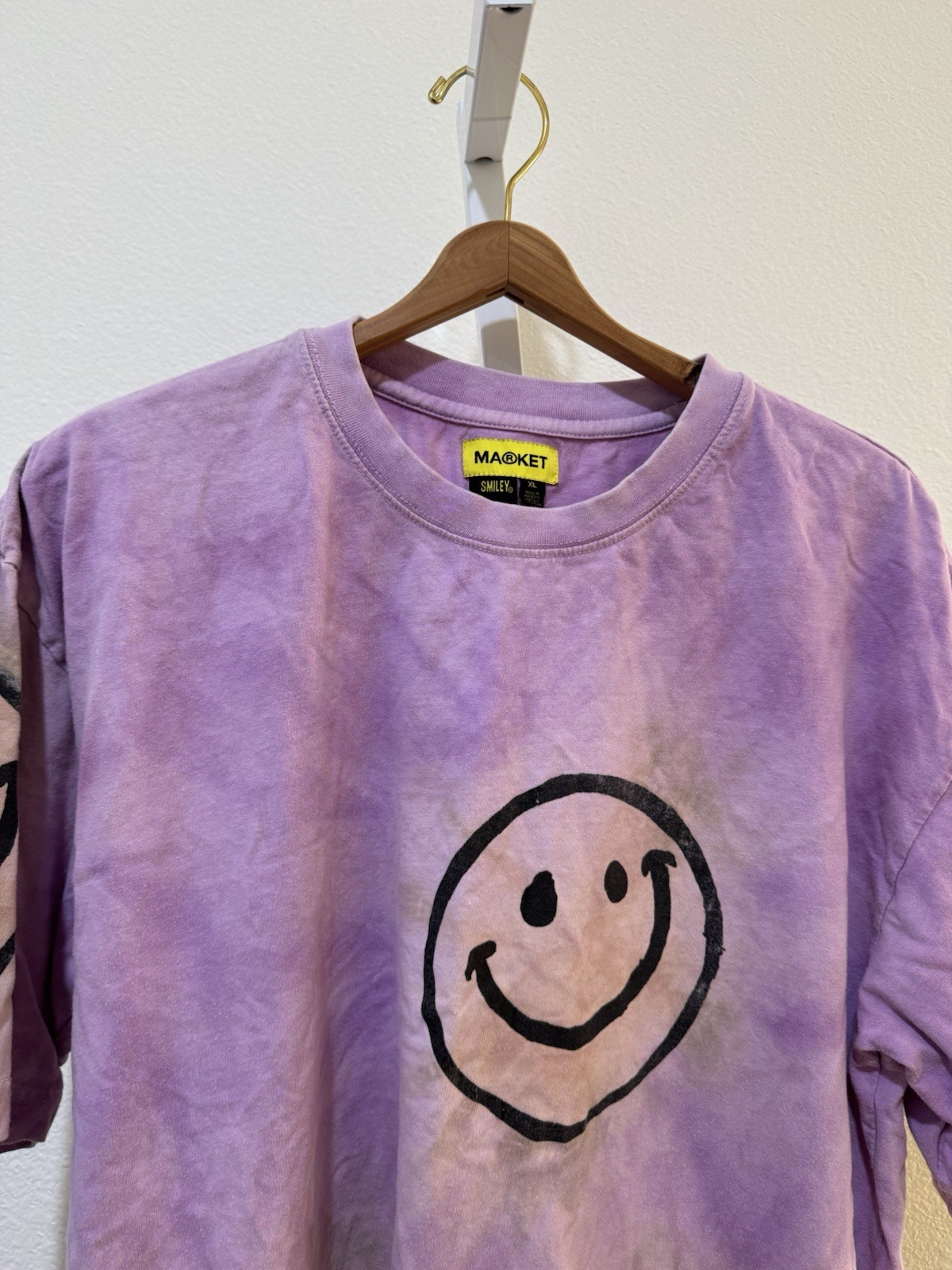 Men's Market x Smiley (Chinatown Market) Array Face Sun Tie-Dye T-Shirt - XL gallery