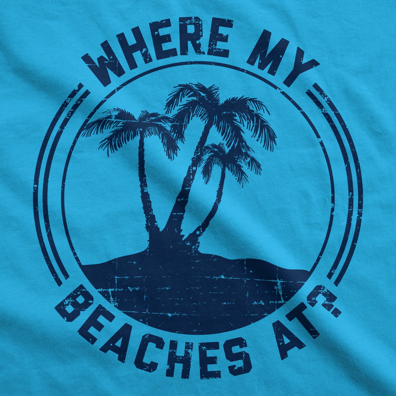 Mens Fitness Tank Where My Beaches At Tanktop Funny Summer Vacation Shirt gallery