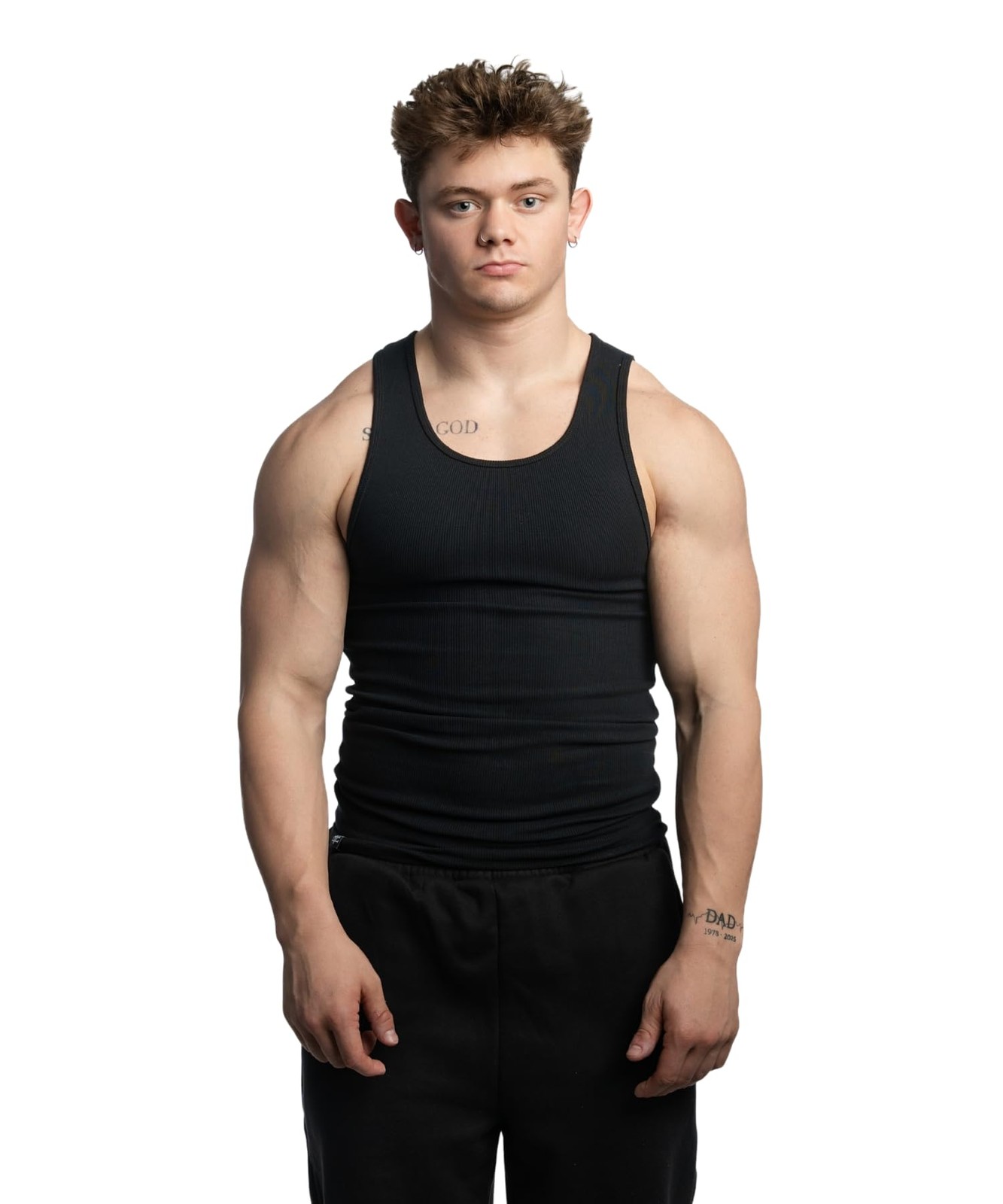 Ekkovision Beaters, Men's Tank Tops, Cotton Spandex Blend Tanks Tops for Men, gallery