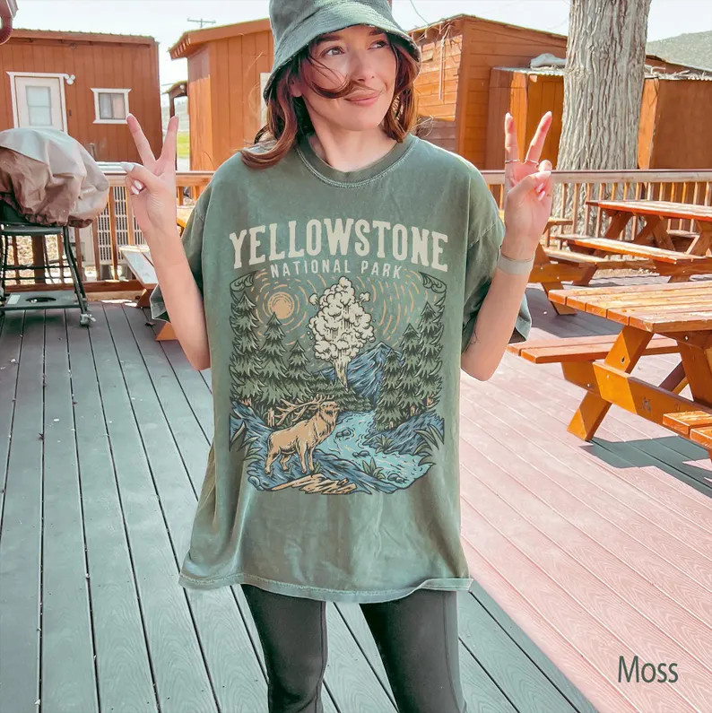 National Park Comfort Tee Soft Cotton Shirt Unisex Gift Top gallery