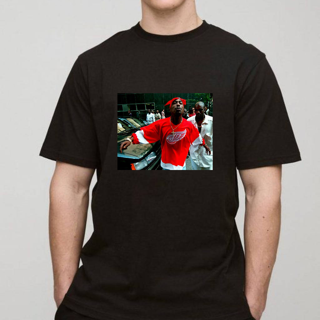 Tupac Retro Hip Hop T-Shirt, 80s/90s Style, Old School Graphic Tee gallery