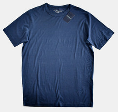 New PETER MILLAR EXCURSIONIST FLEX PERFORMANCE Navy 87%MERINO WOOL T-SHIRT TEE S