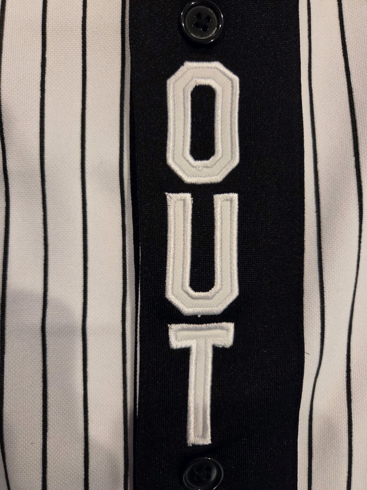 Fall Out Boy Mania Jersey XL 2018 Double Sided Pete Wentz Patrick Stump Chicago gallery