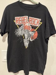 EAGLE REBEL ROCK TOUR (MAKE SOME NOISE) RETRO TEE T-SHIRT MENS SIZE L LARGE