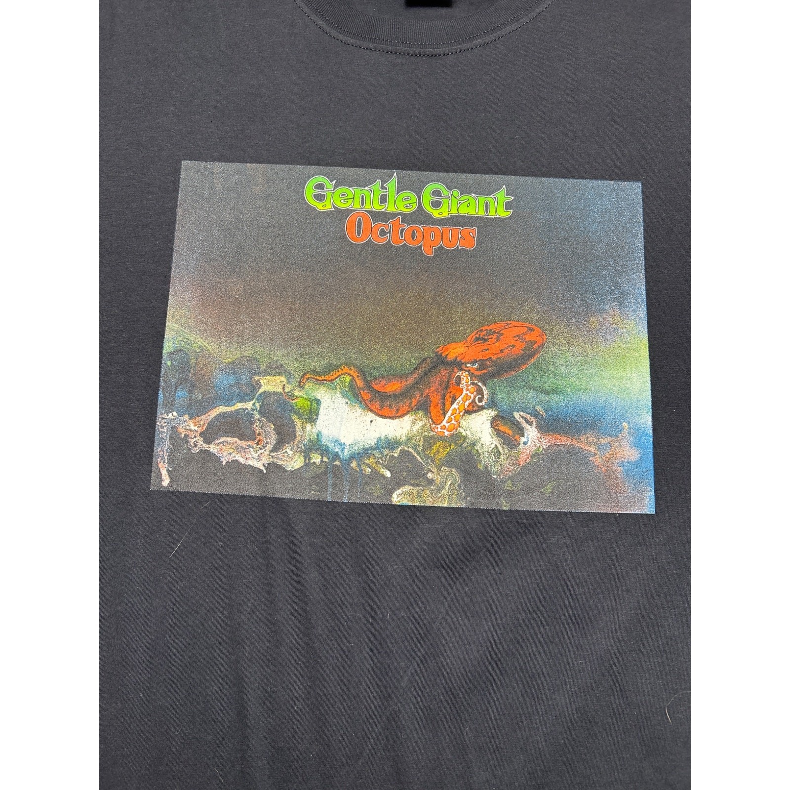 Gentle Giant Octopus Album Cover Band T-Shirt XL Prog Rock Reprint gallery