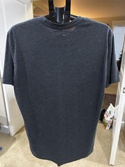 American Trigger Pullers Rangers 75th Graphic Mens T-shirt Gray Size L EUC