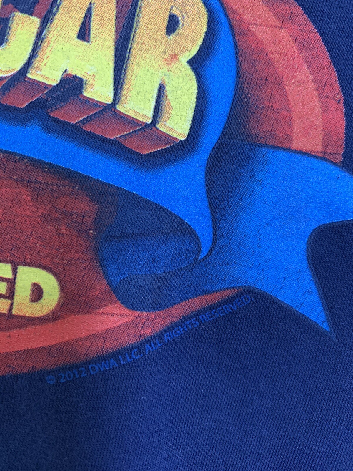 Madagascar Europes Most Wanted Promo Movie T-shirt Dreamworks Mens XL Blue gallery