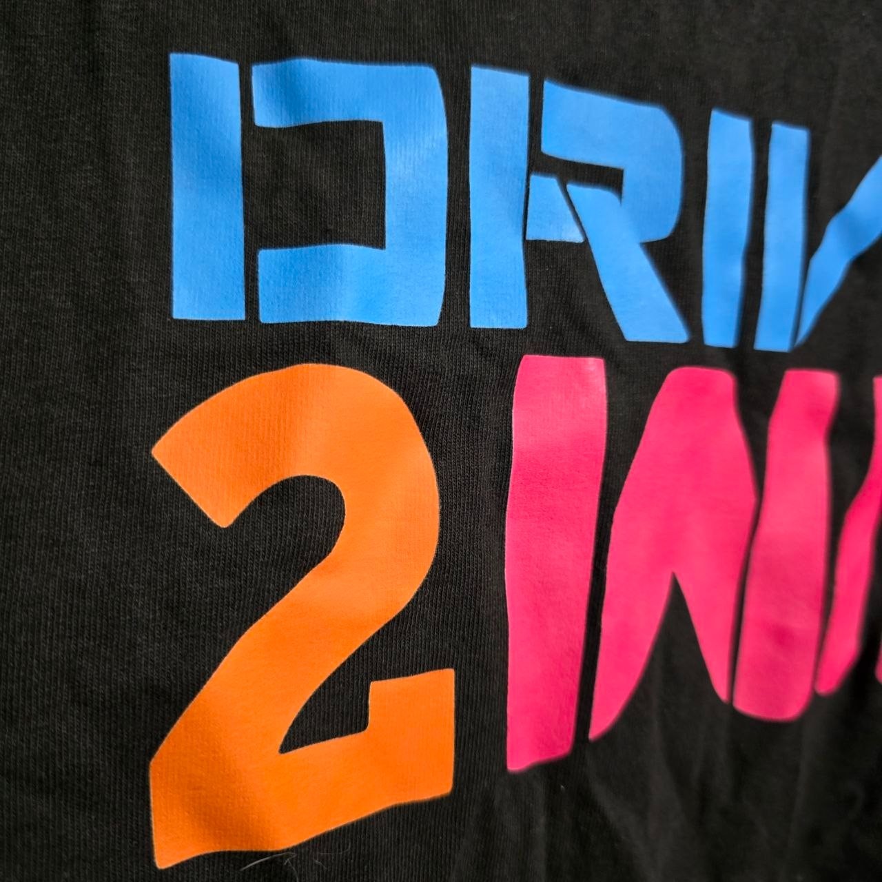 Driven 2 Win Men’s Black T-Shirt (Size L) & Baseball Cap (One size) Set gallery
