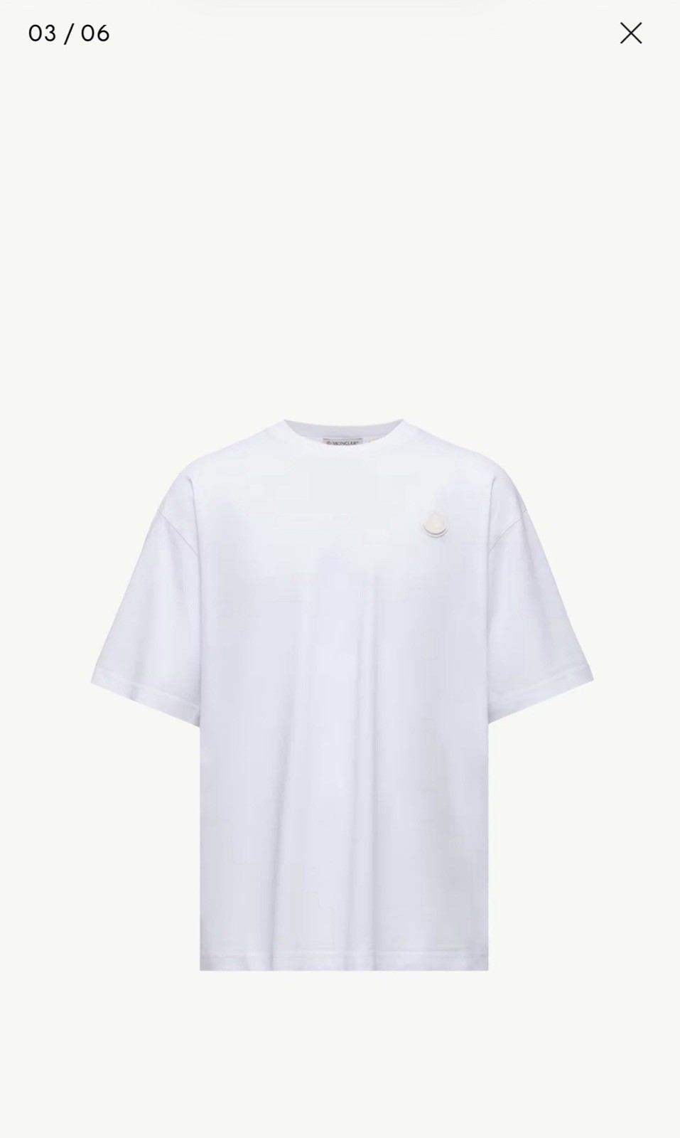 Moncler x ASAP Rocky Cotton T-Shirt Size L Limited Edition gallery