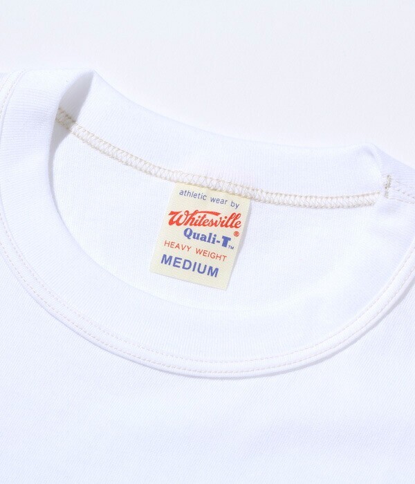Whitesville WV73544 2-PACK T-SHIRT OFF-WHITE Size M Men's unused Made in Japan gallery