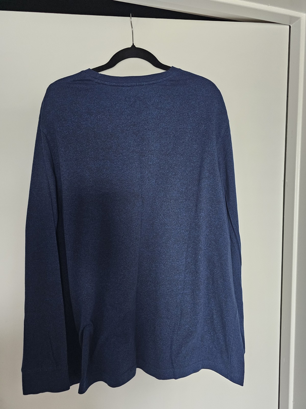 CROFT & BARROW T Shirt Mens 2XL Blue Classic Fit Easy Care Long Sleeve Pullover gallery