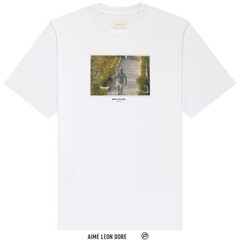 Aime Leon Dore Scenic Tee • L • White • 2024 • SHIPS TODAY