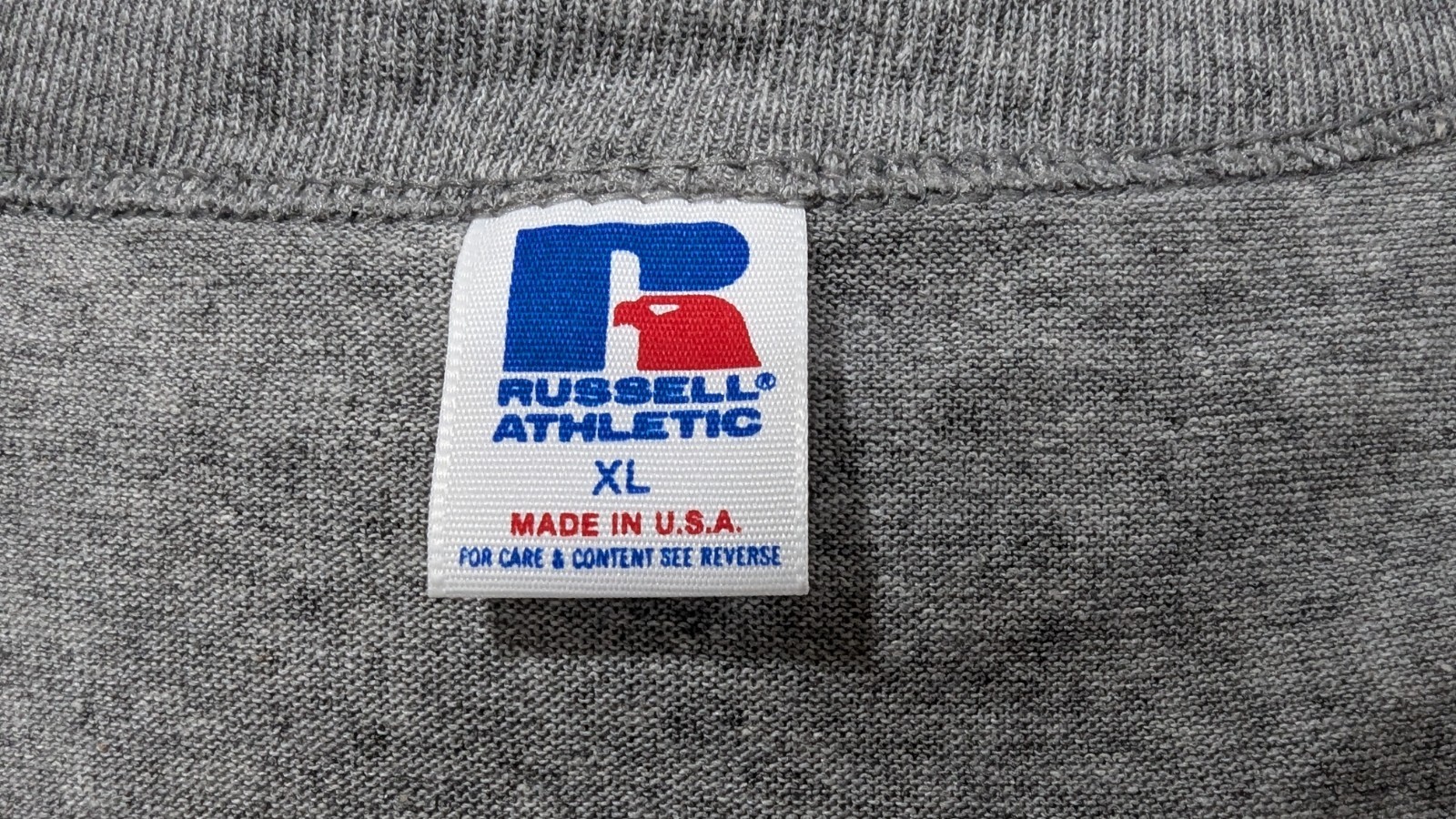 Vintage 80s 90s RUSSELL ATHLETIC T-Shirt Men’s Heather Gray USA Size XL NWOT *