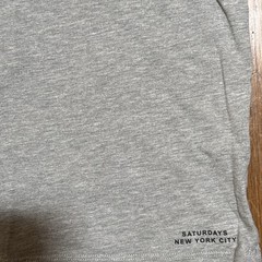 Saturdays NYC Pocket Tee Crew Short Sleeve Gray – XL