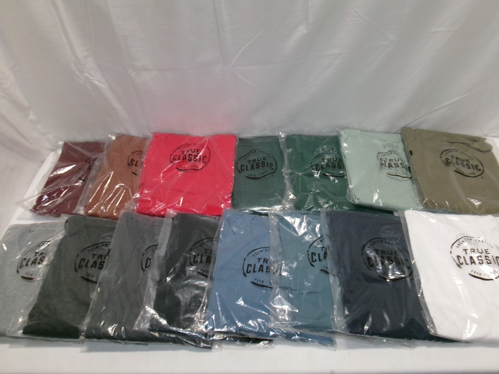 True Classic Crew Neck Long Sleeve Tees Assorted Sizes & Colors gallery
